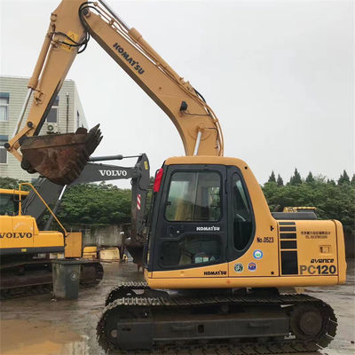 12000kg Operating Weight Used Komatsu Excavator With 8800kN Bucket Digging Force