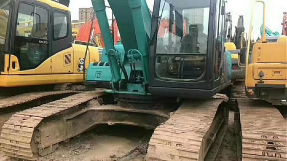 20L Coolant And 131000mm Boom Length Used Kobelco Excavator For Heavy Duty