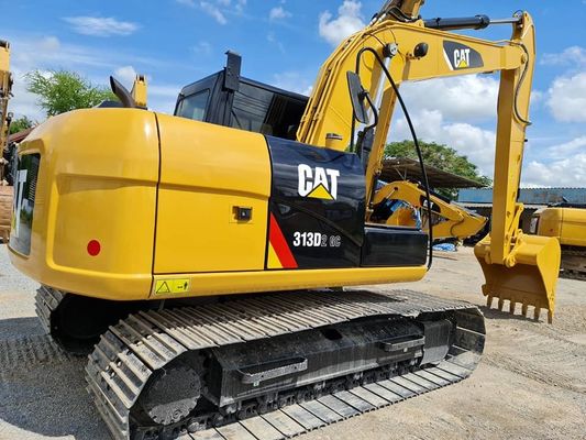13430KG Operating Weight Second-hand CAT Excavators with 82kN Bucket Digging Force