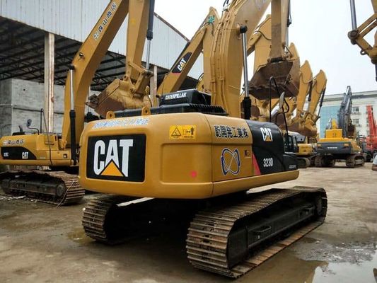 22550-22620KG Operating Weight Second-hand CAT Excavators with 0.80m3 Bucket Capacity