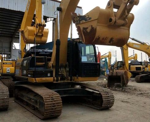 6710mm Maximum Digging Depth Second Hand CAT Excavators With 7.01L Displacement