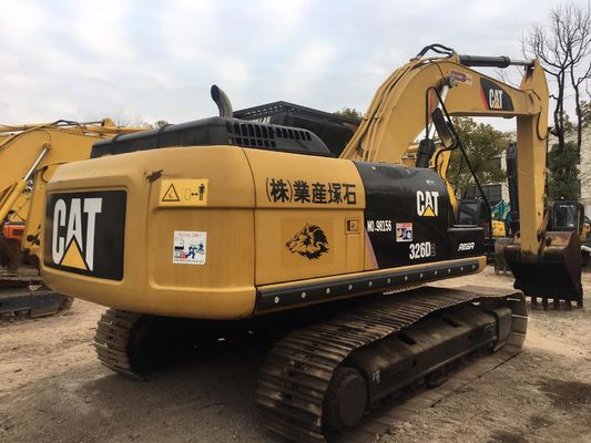 Second-hand CAT excavators Travel speed 5.8km/h Total transportation width 2900mm
