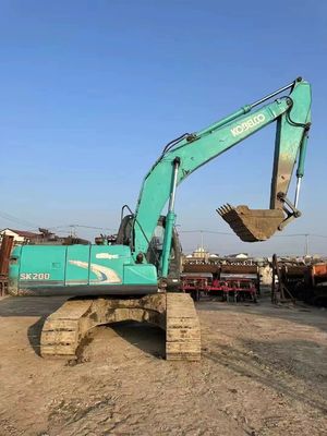 143kN Bucket Digging Force Kobelco Excavator with 6910mm Maximum Dump Clearance